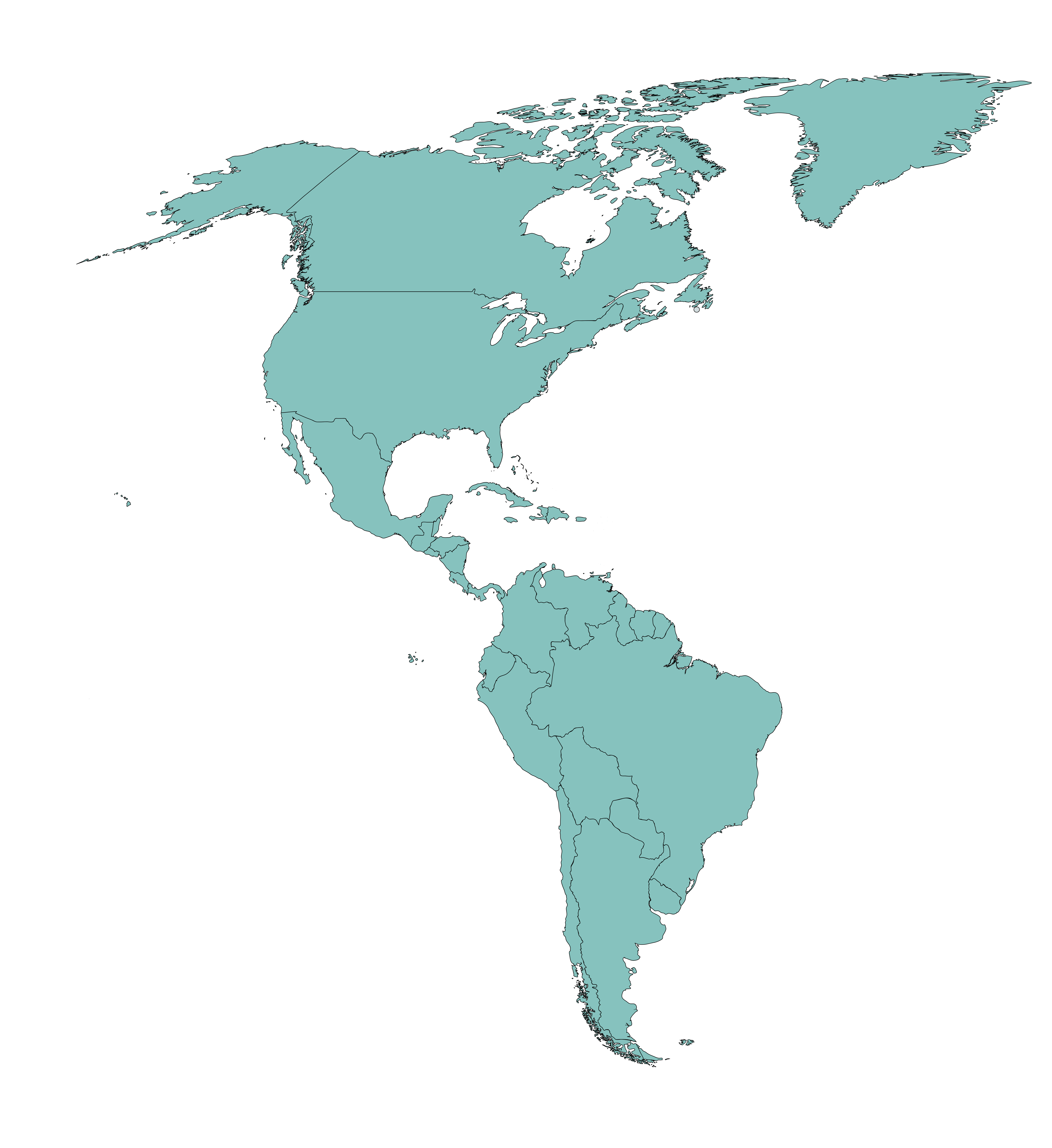 Mapa de América